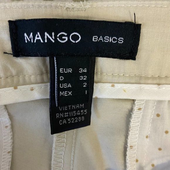 MANGO Straight Beige Pants NWT‎ - Picture 11 of 11